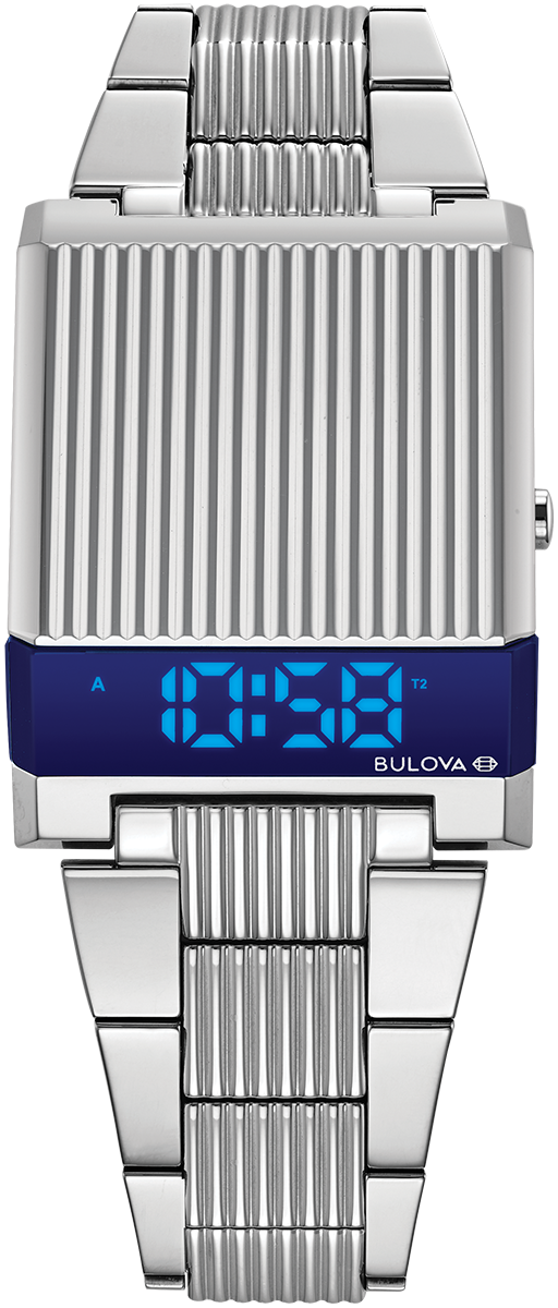 Bulova digital watch hot sale