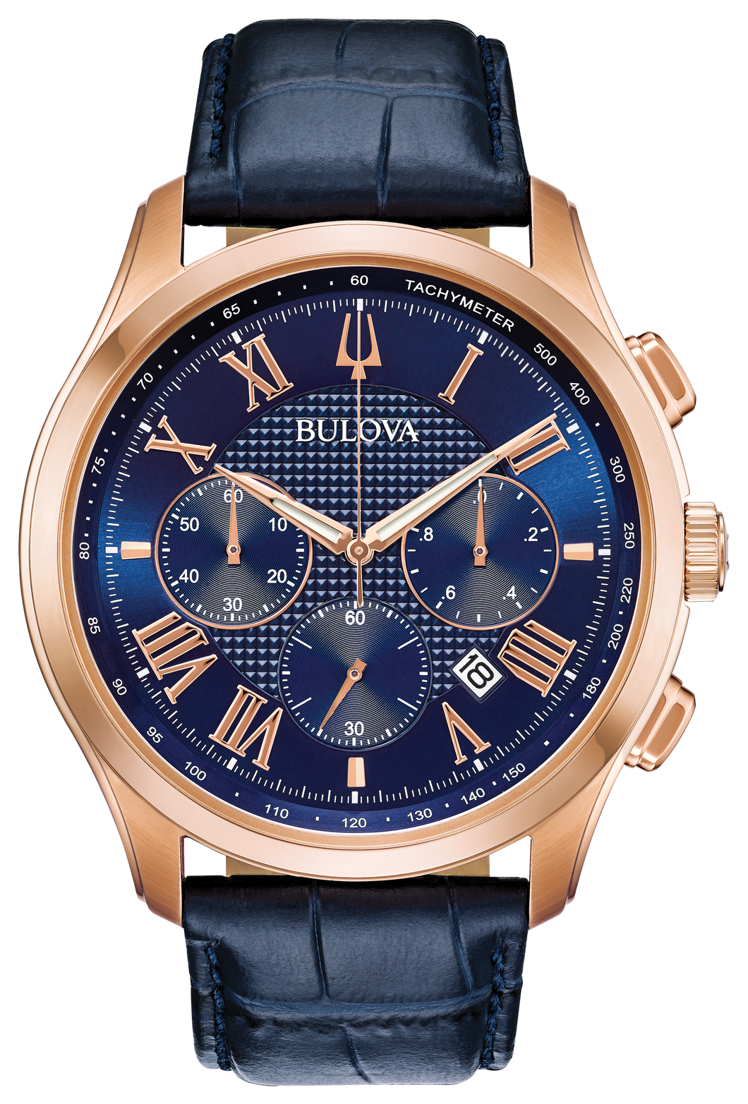 Bulova Men's Quartz Wilton Strap Watch - Product Code - 97B170