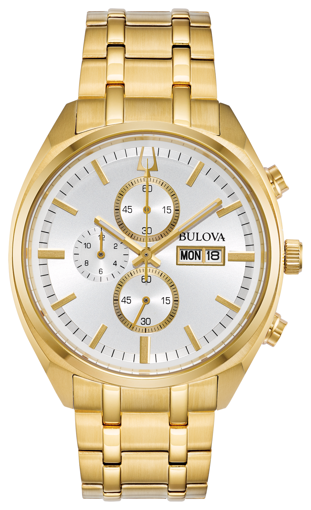 Bulova Men's Quartz Surveyor Bracelet Watch - Product Code - 97C109