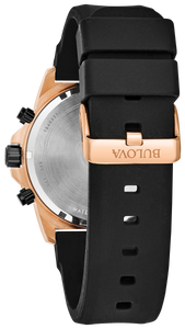 Bulova Men's Quartz Marine Star Strap Watch - Product Code - 98B104
