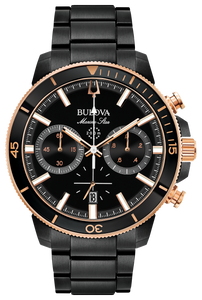 Bulova Men's Quartz Marine Star Bracelet Watch - Product Code - 98B302