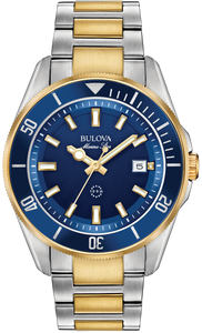 Bulova Men's Quartz Marine Star Bracelet Watch - Product Code - 98B334