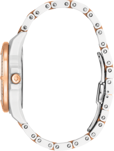 Bulova Diamond Women's Quartz Marine Star Ceramic Bracelet Watch - Product Code - 98R241