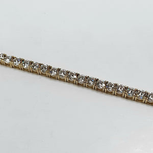 9ct Cubic Zirconia Ladies Bracelet - Product Code - F648