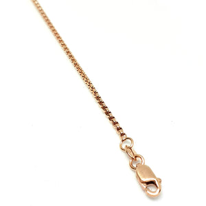 9ct Rose Gold Hallmarked 18" Chain - Product Code -VX547