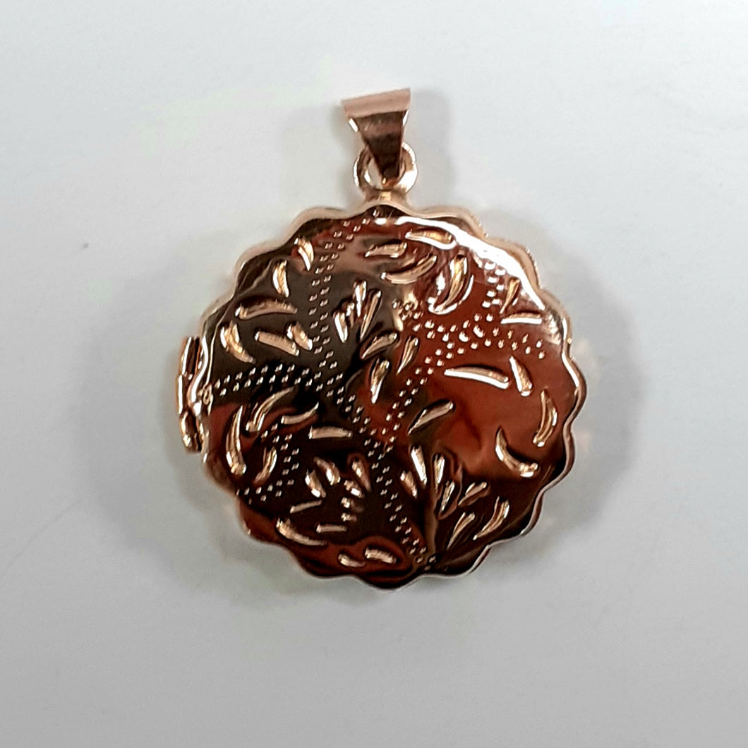 9ct Rose Gold Hallmarked Locket - Product Code - C742