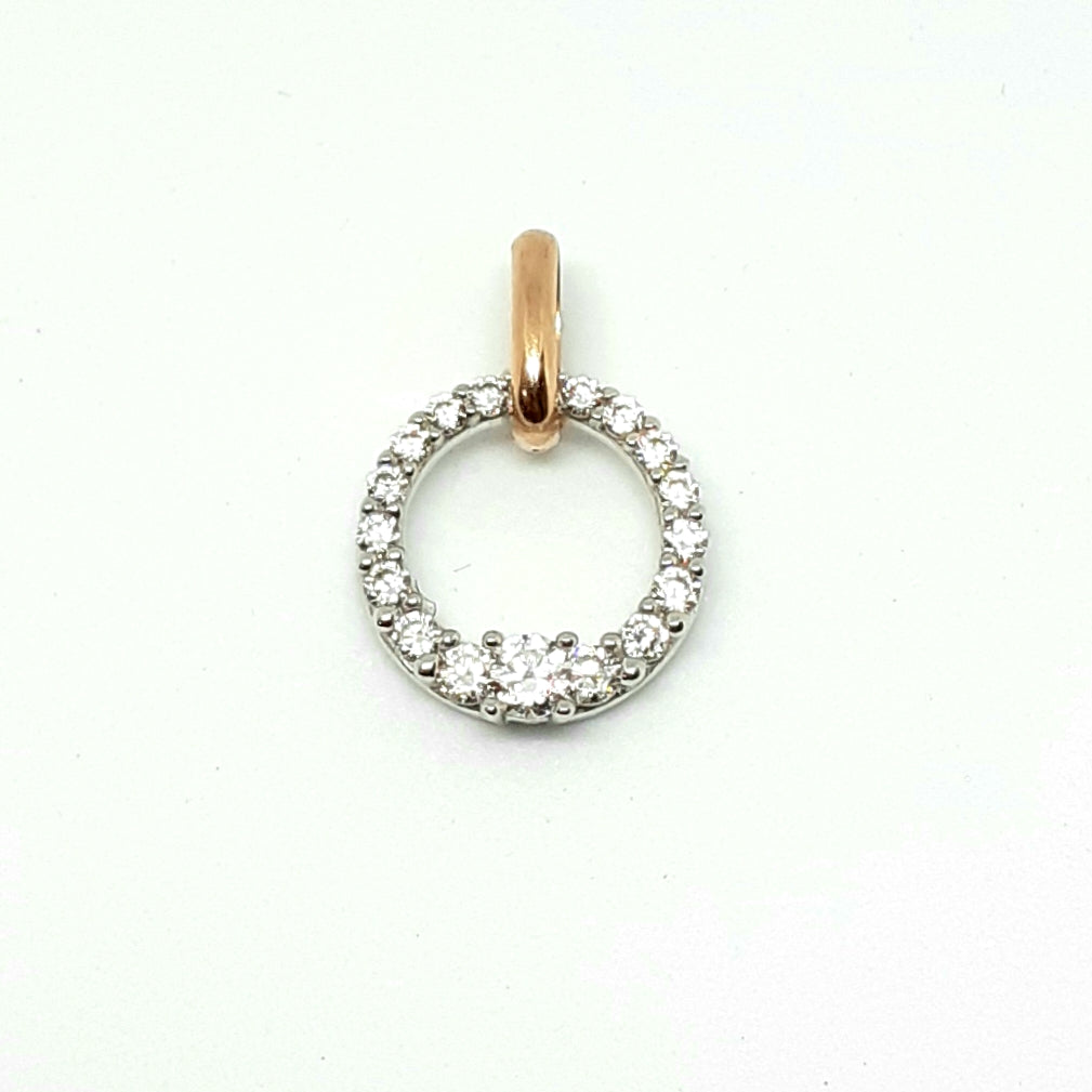 9ct Rose Gold Hallmarked Pendant - Product Code - VX521