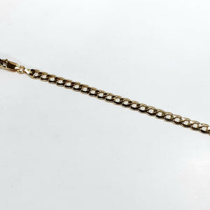 9ct Yellow Gold Gentlemans Bracelet - Product Code - VX115