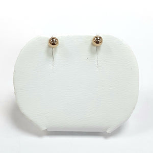 9ct Yellow Gold Hallmark Stud Earrings - Product Code - L395