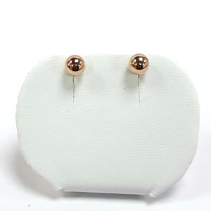 9ct Yellow Gold Hallmark Stud Earrings - Product Code - L396