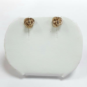 9ct Yellow Gold Hallmark Stud Earrings - Product Code - VX19