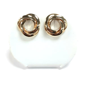 9ct Yellow Gold Hallmark Stud Earrings - Product Code - VX803