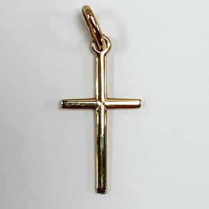 9ct Yellow Gold Hallmarked Cross - Product Code - C451