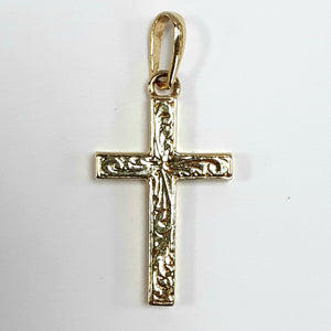 9ct Yellow Gold Hallmarked Cross - Product Code - L143