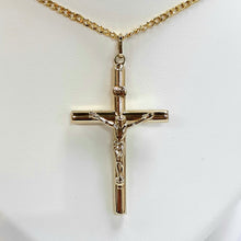 Load image into Gallery viewer, 9ct Yellow Gold Hallmarked Cross - Product Code - VX346 / VX222
