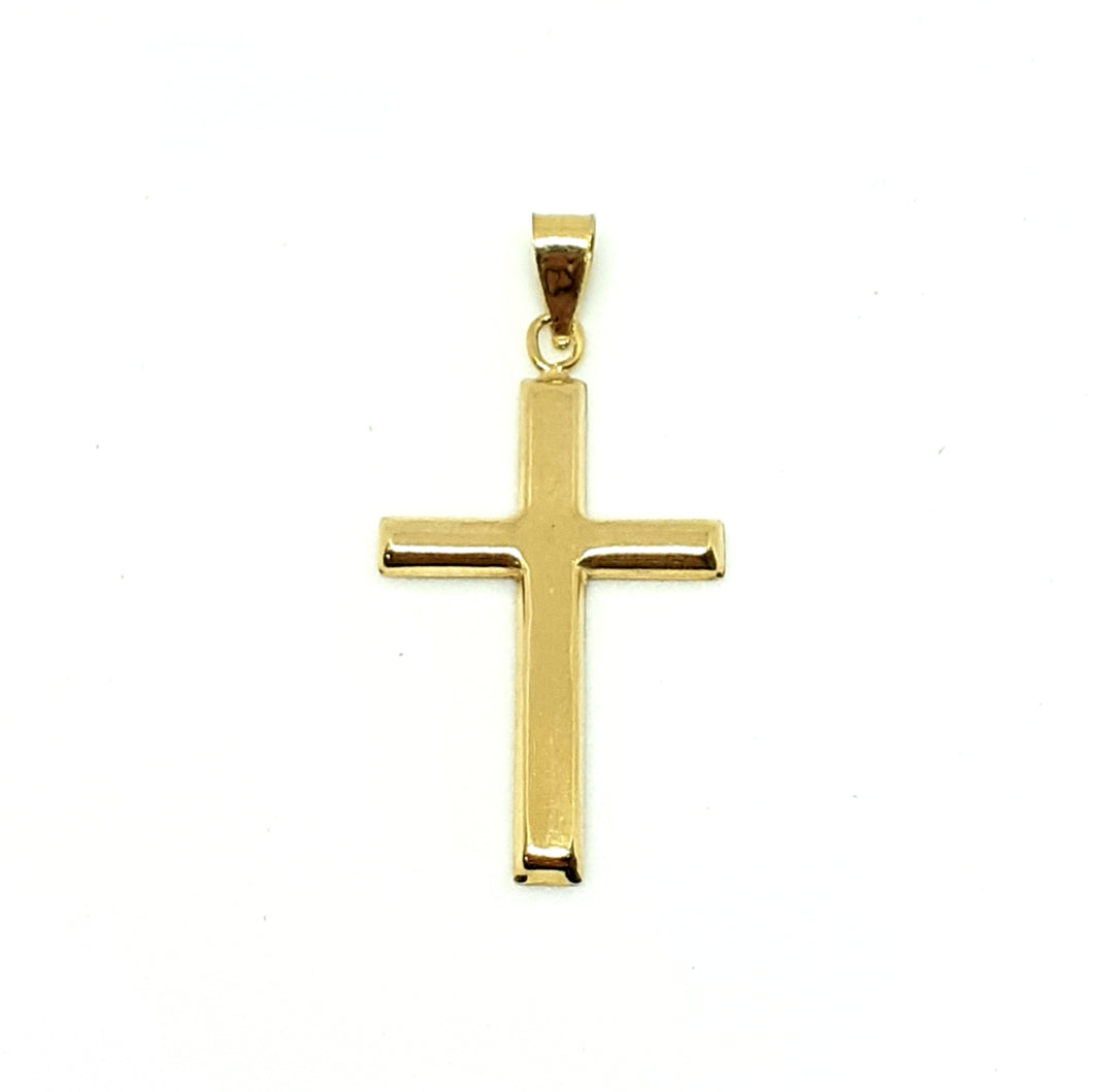9ct Yellow Gold Hallmarked Cross - Product Code -VX430