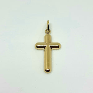 9ct Yellow Gold Hallmarked Cross - Product Code -VX447