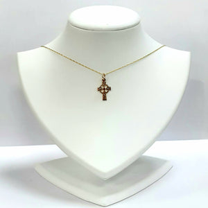 9ct Yellow Gold Hallmarked Cross - Product Code - Z1 / VX945