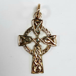 9ct Yellow Gold Hallmarked Cross - Product Code - Z2