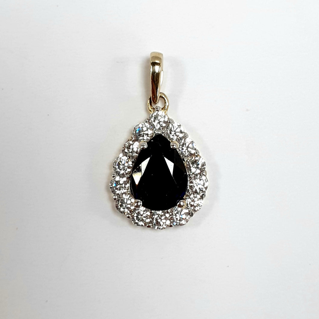 9ct Yellow Gold Hallmarked Cubic Zirconia - Product Code - C560