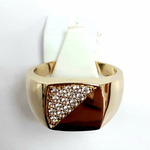 9ct Yellow Gold Hallmarked Gentleman's Signet Ring - Product Code - VX557