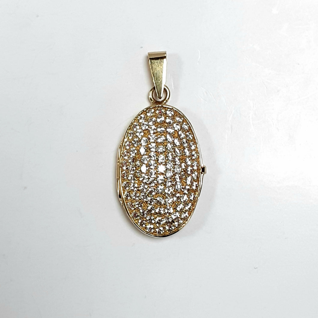 9ct Yellow Gold Hallmarked Locket - Product Code - VX202