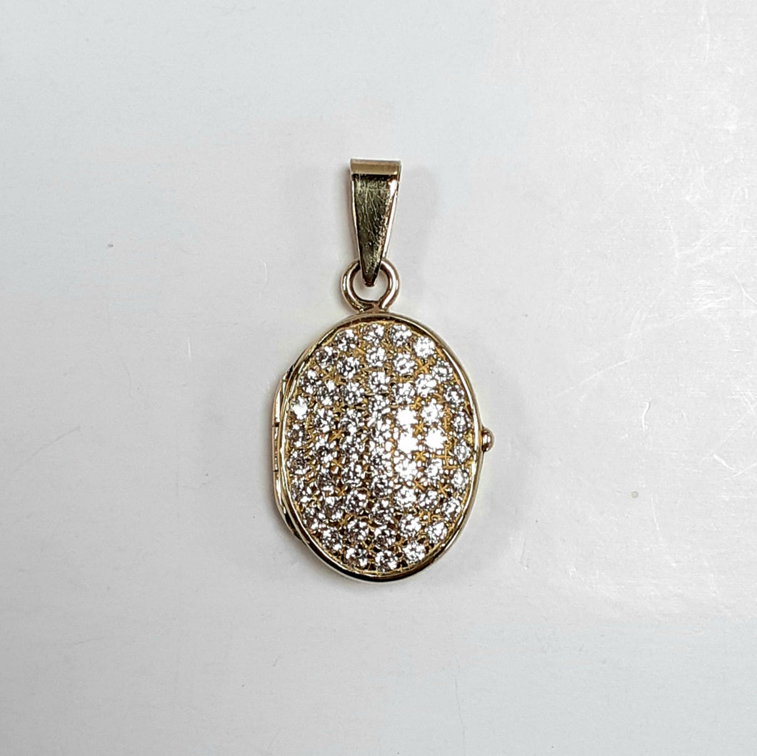 9ct Yellow Gold Hallmarked Locket - Product Code - VX202