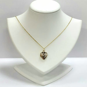 9ct Yellow Gold Hallmarked Locket - Product Code - VX424 / VX47