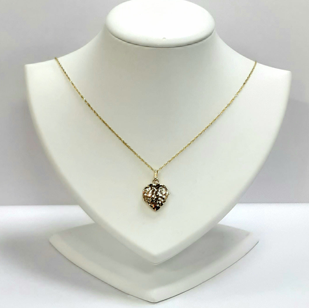 9ct Yellow Gold Hallmarked Locket - Product Code - VX424 / VX47
