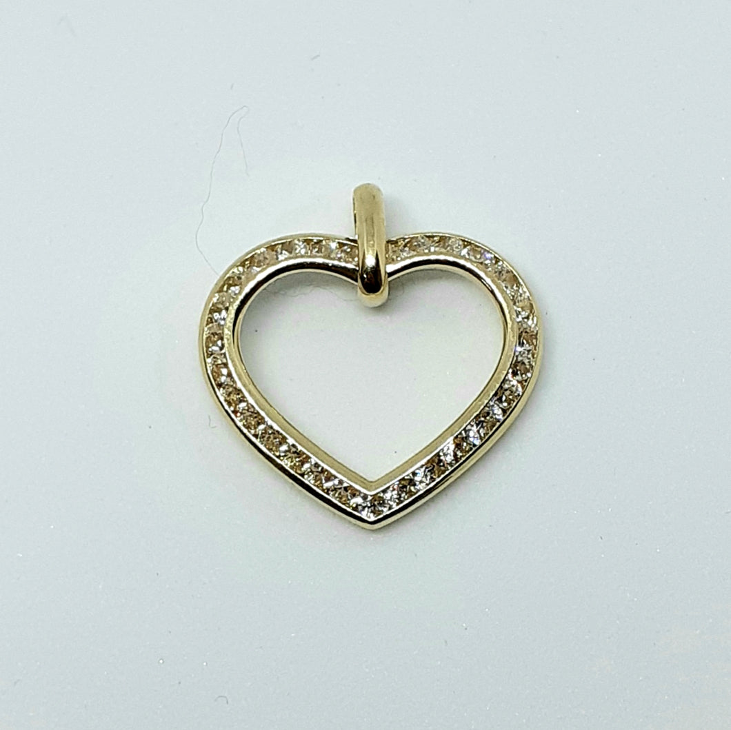 9ct Yellow Gold Hallmarked Pendant - Product Code - VX451