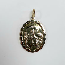 Load image into Gallery viewer, 9ct Yellow Gold Hallmarked Saint Christopher - Product Code - J548

