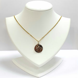 9ct Yellow Gold Hallmarked Saint Christopher - Product Code - VX214 / J546