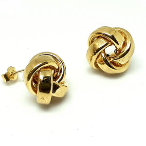 9ct Yellow Gold Hallmarked Studs Earrings - Product Code - VX370