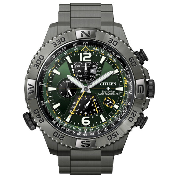 Citizen Men's PROMASTER NAVIHAWK A‑T Eco-Drive Bracelet Watch - Product Code - AT8227-56X