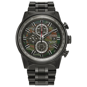 Citizen Men's Eco-Drive NIGHTHAWK CHRONOGRAPH Bracelet Watch - Product Code - CA0805-53X