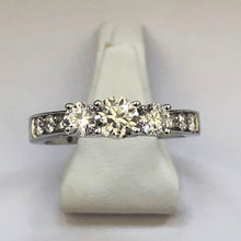 Load image into Gallery viewer, Diamond White Gold Triology Ring - Product Code - G524
