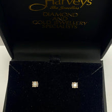 Load image into Gallery viewer, 9ct White Gold Diamond Studs - G737
