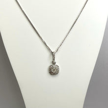 Load image into Gallery viewer, Diamond Pendant &amp; White Gold Chain - G711
