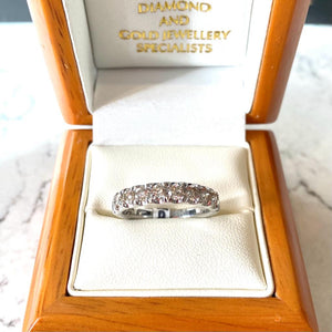 One Carat Diamond Band Ring - E605