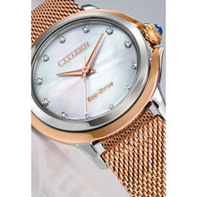 Load image into Gallery viewer, Citizen Women&#39;s Eco-Drive CECI DIAMOND Bracelet Watch - Product Code - EM0796-75D
