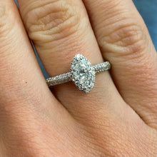 Load image into Gallery viewer, Platinum Marquise Diamond Ring - Product Code - R105
