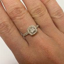 Load image into Gallery viewer, Princess Cut Diamond Ring - Product Code - G672
