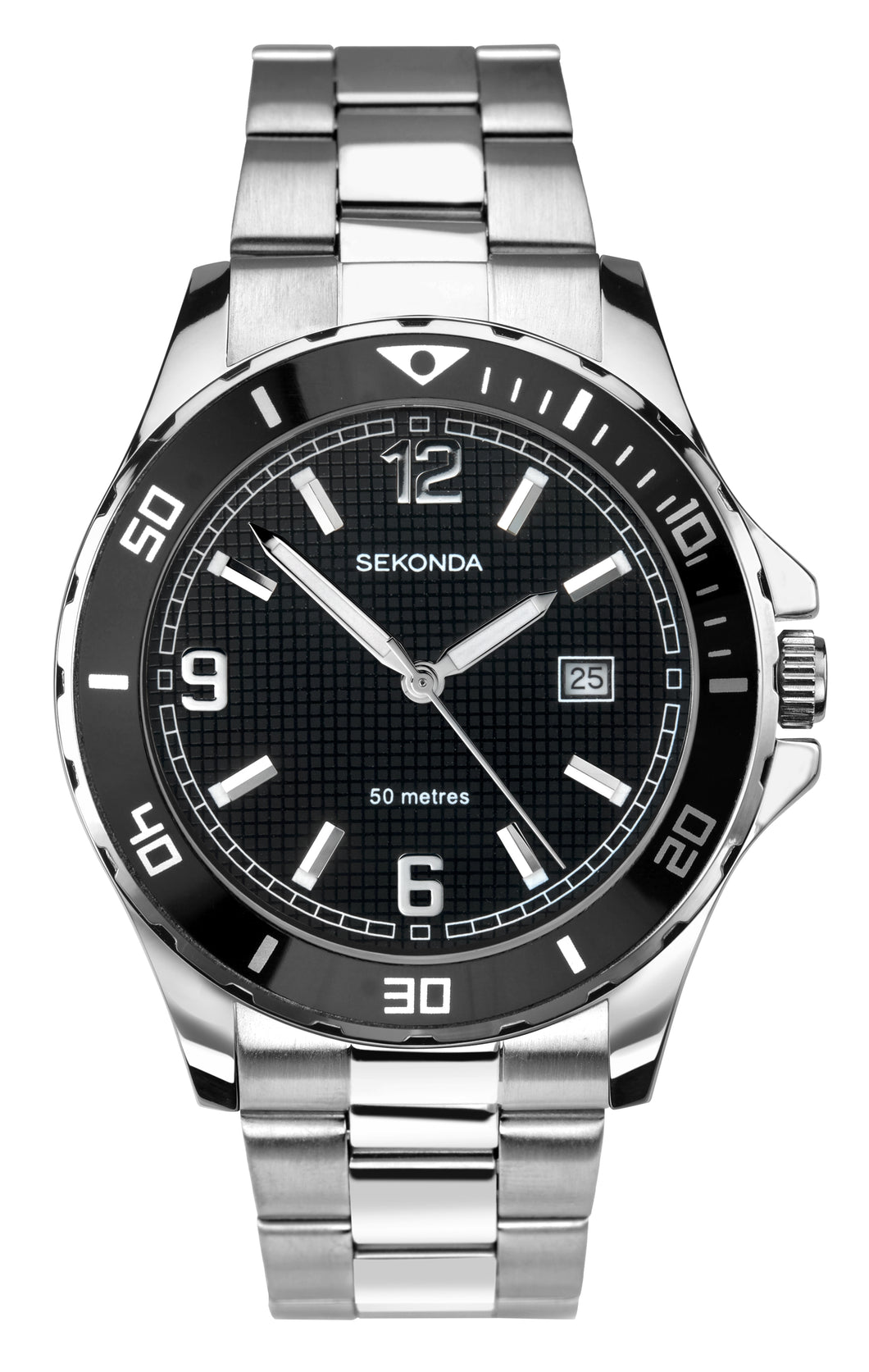 Sekonda Men s Stainless Steel Bracelet Sports Watch Product Code