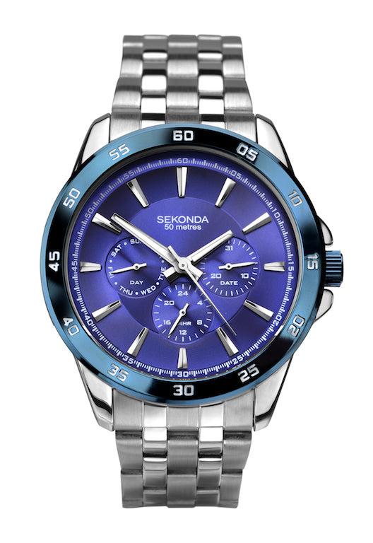 Sekonda Men’s Stainless Steel Bracelet Sports Watch - Product Code - 1391