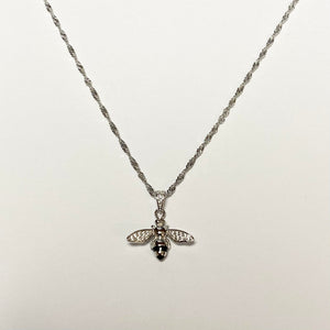 Bee Pendant With Hallmarked 925 Silver Chain - Product Code - BEE2