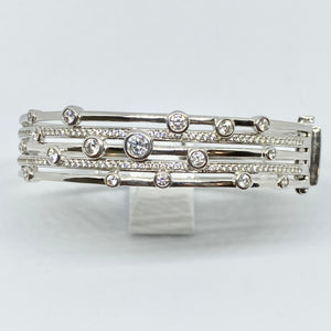 Silver Hallmarked Cubic Zirconia - Product Code - A214
