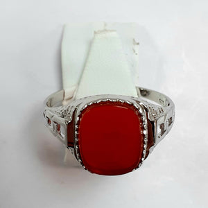 Silver Hallmarked Gentleman's Signet Ring - Product Code - F191