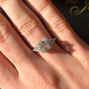 Baguette & Round Diamond Designer Ring - B450
