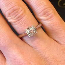Load image into Gallery viewer, Diamond Solitaire Ring - B455
