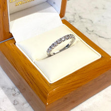 Load image into Gallery viewer, 18ct White Gold Diamond Band - B461
